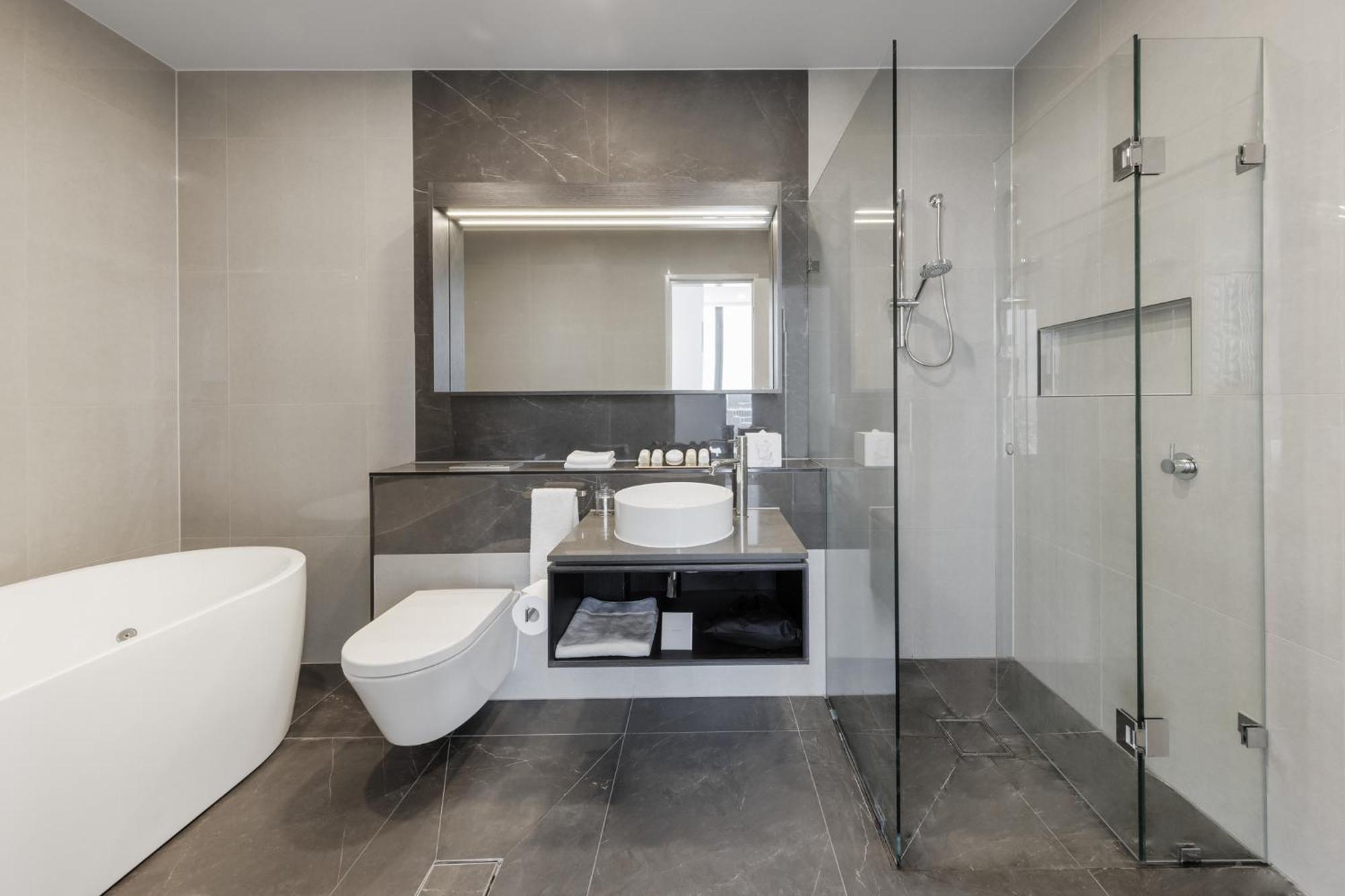 Meriton Suites מלבורן מראה חיצוני תמונה Bathroom