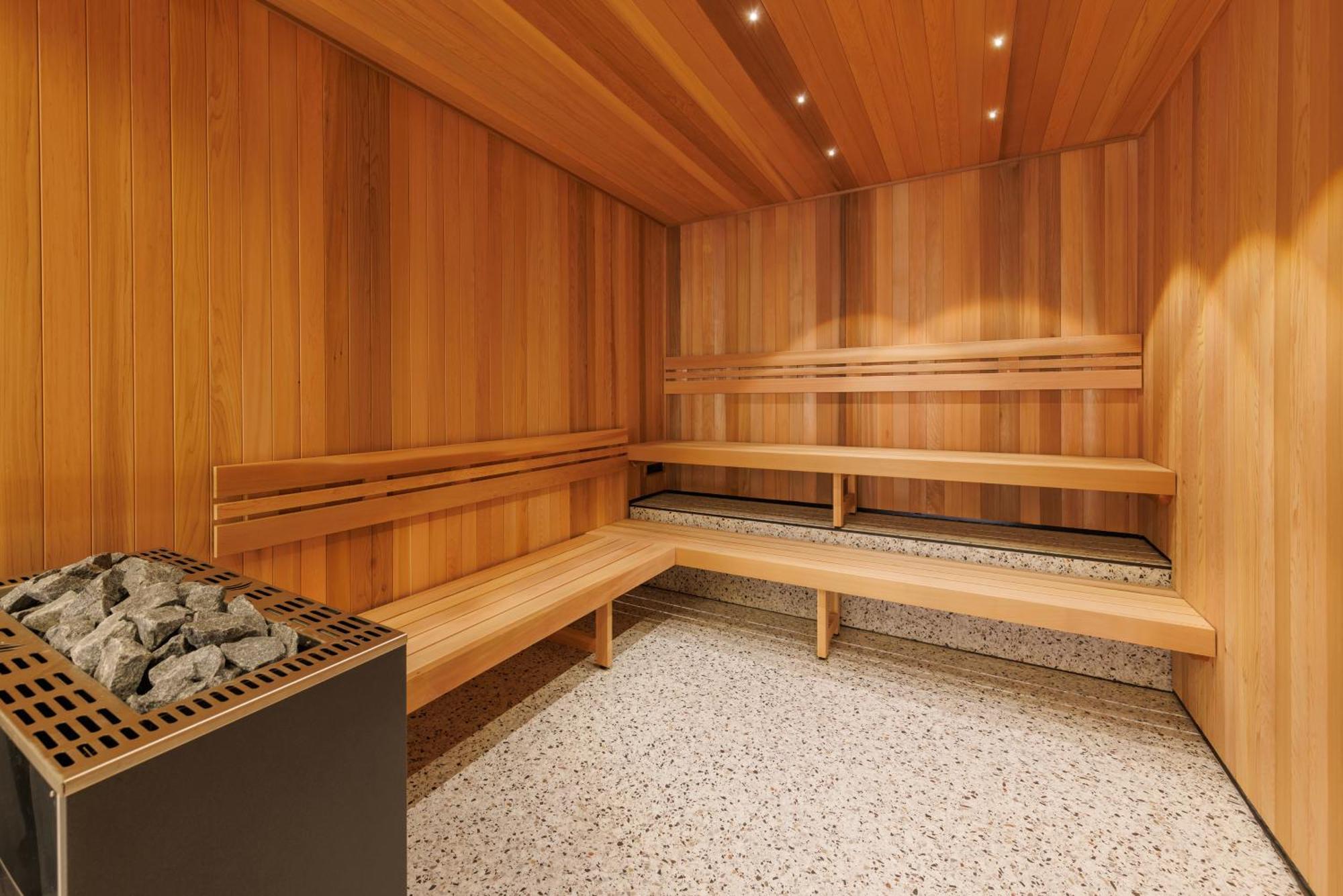 Meriton Suites מלבורן מראה חיצוני תמונה A modern Finnish sauna